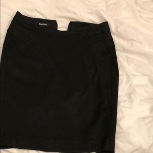 Bebe pencil skirt black super cute fit
